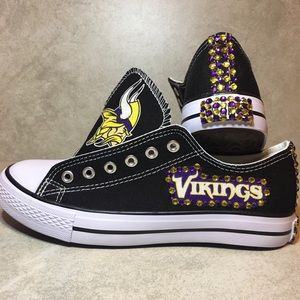 COMPASS/SPORT BRAND NFL VIKINGS WOMENS BLING SHOES